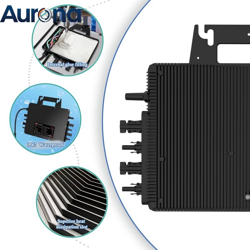 Solar Panel - 【Professional】MAX 3000W Solar Grid-Tie Microinverter DC26-60V
