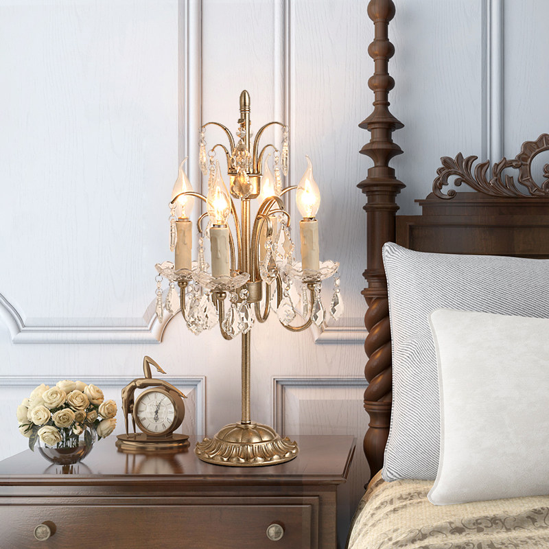 American retro bedside lamp Fr - Solar Lamp ulasan dan harga