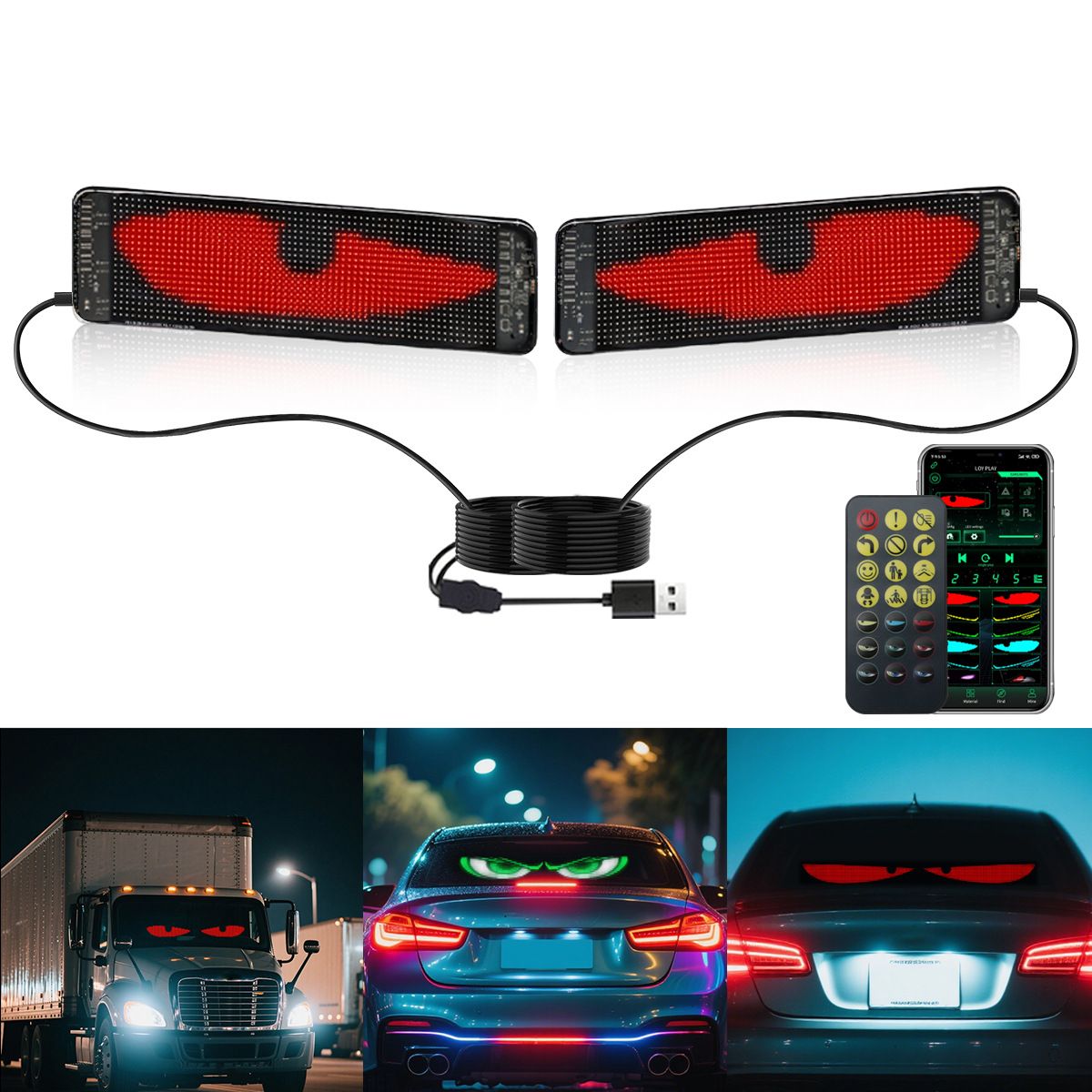 LED car soft screen, car mount - Solar Panel ulasan dan harga