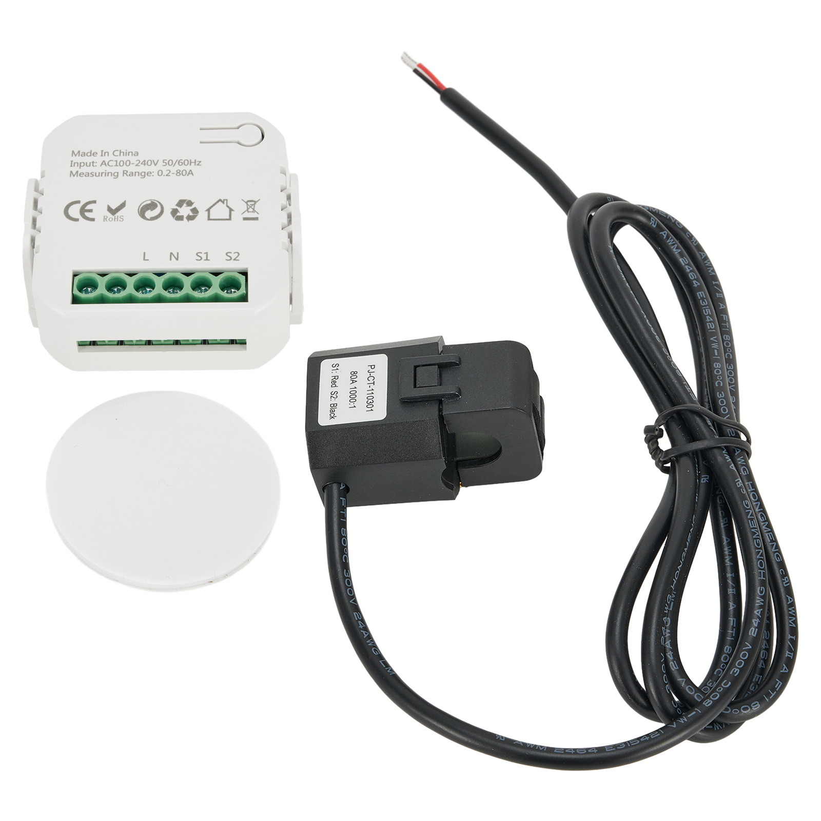 For Tuya For Smart Life WIFI E - Energy Monitor Meter ulasan dan harga