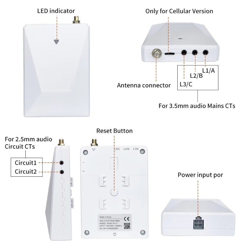 2025 Energy Monitor Solar Ener - Energy Monitor Meter ulasan dan harga