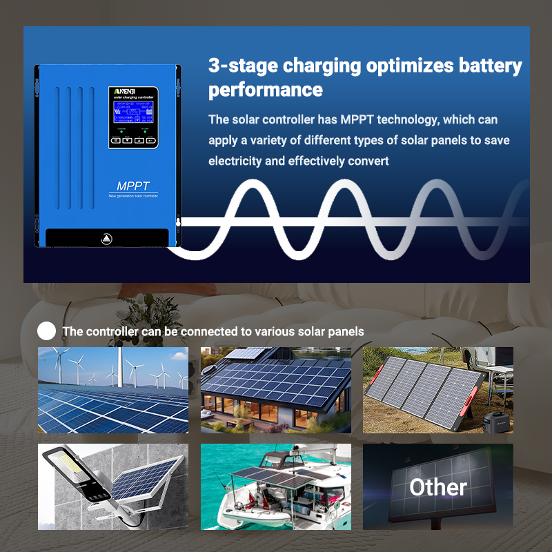 ANENJI MPPT 100A 80A 60A Solar - Charge Controller Solar ulasan dan harga
