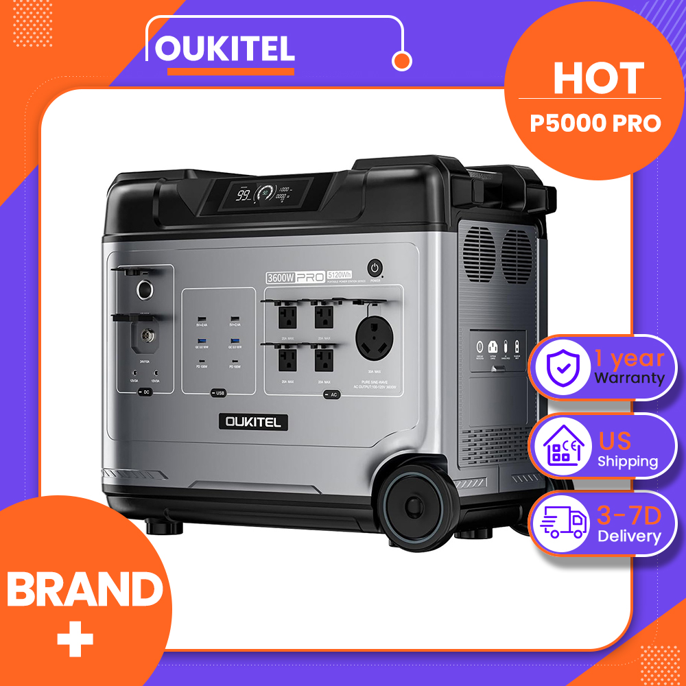 OUKITEL P5000 Pro Portable Pow - Charge Controller Solar ulasan dan harga